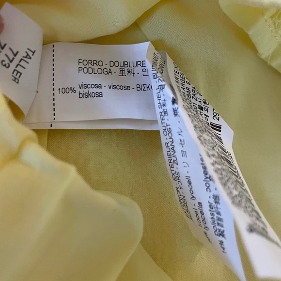 Zara Off The Shoulder Mini Dress Size Small - Picture 10 of 10